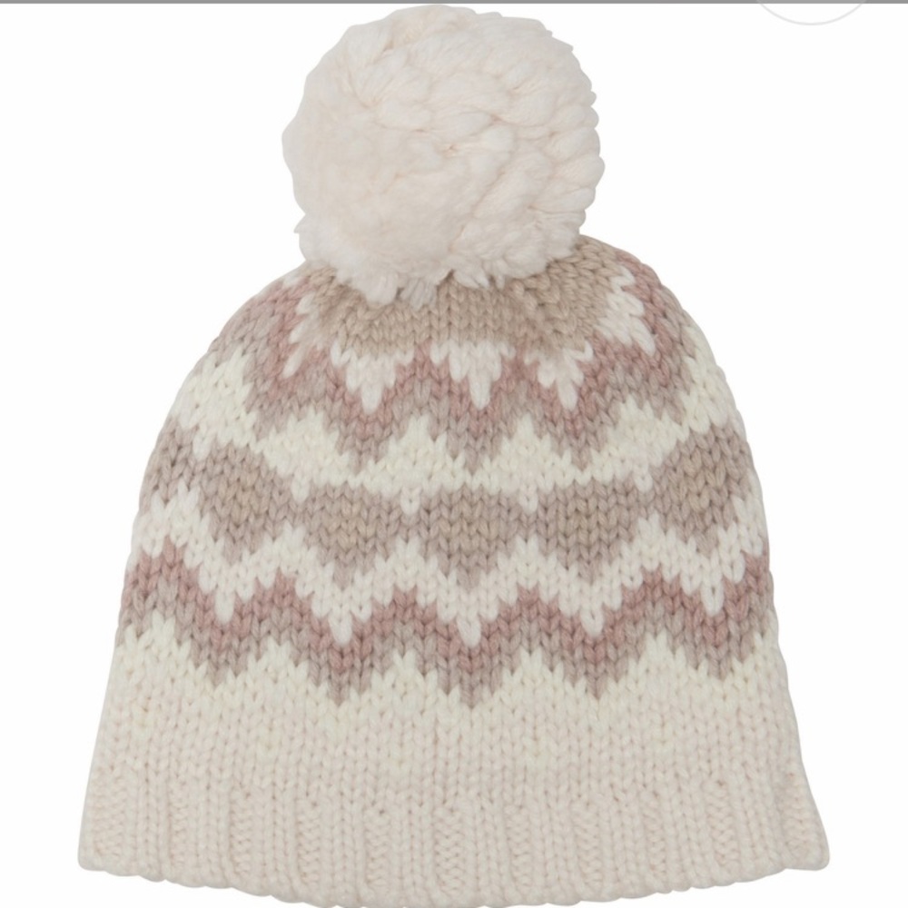 Lemon Fair Isle Beanie